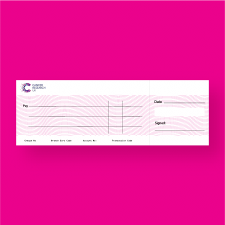 presentation cheque