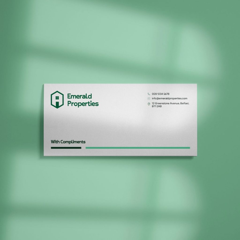 Emerald properties letterhead example